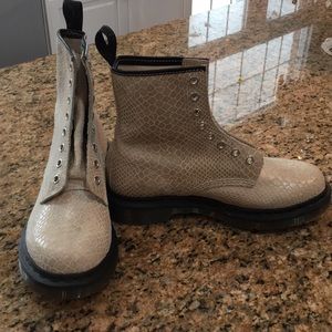 Snakeskin Doc Martens